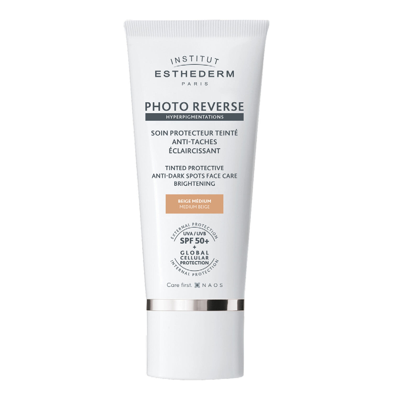 Photo Reverse - Soin Protecteur Éclaircissant Anti-Tâches - Teinté Beige Medium 50 ml