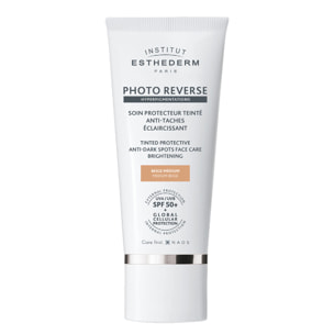 Photo Reverse - Soin Protecteur Éclaircissant Anti-Tâches - Teinté Beige Medium 50 ml