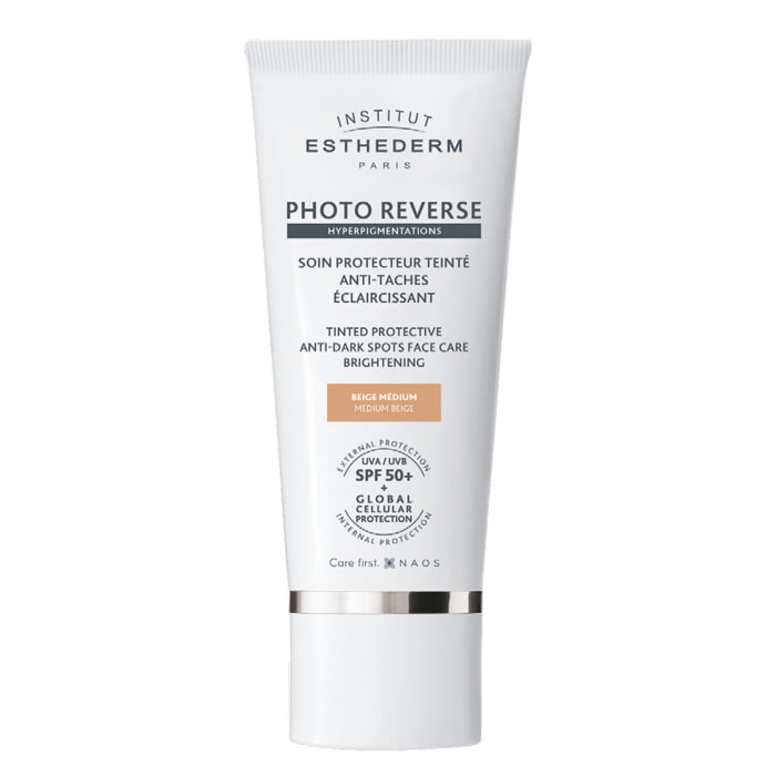 Photo Reverse - Soin Protecteur Éclaircissant Anti-Tâches - Teinté Beige Medium 50 ml
