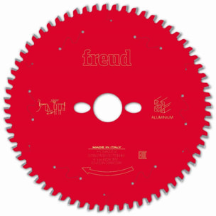 Lame pour scie circulaire portative FREUD - Ø216 2,5/1,8 AL30 Z64 TP -5° - F03FS09821