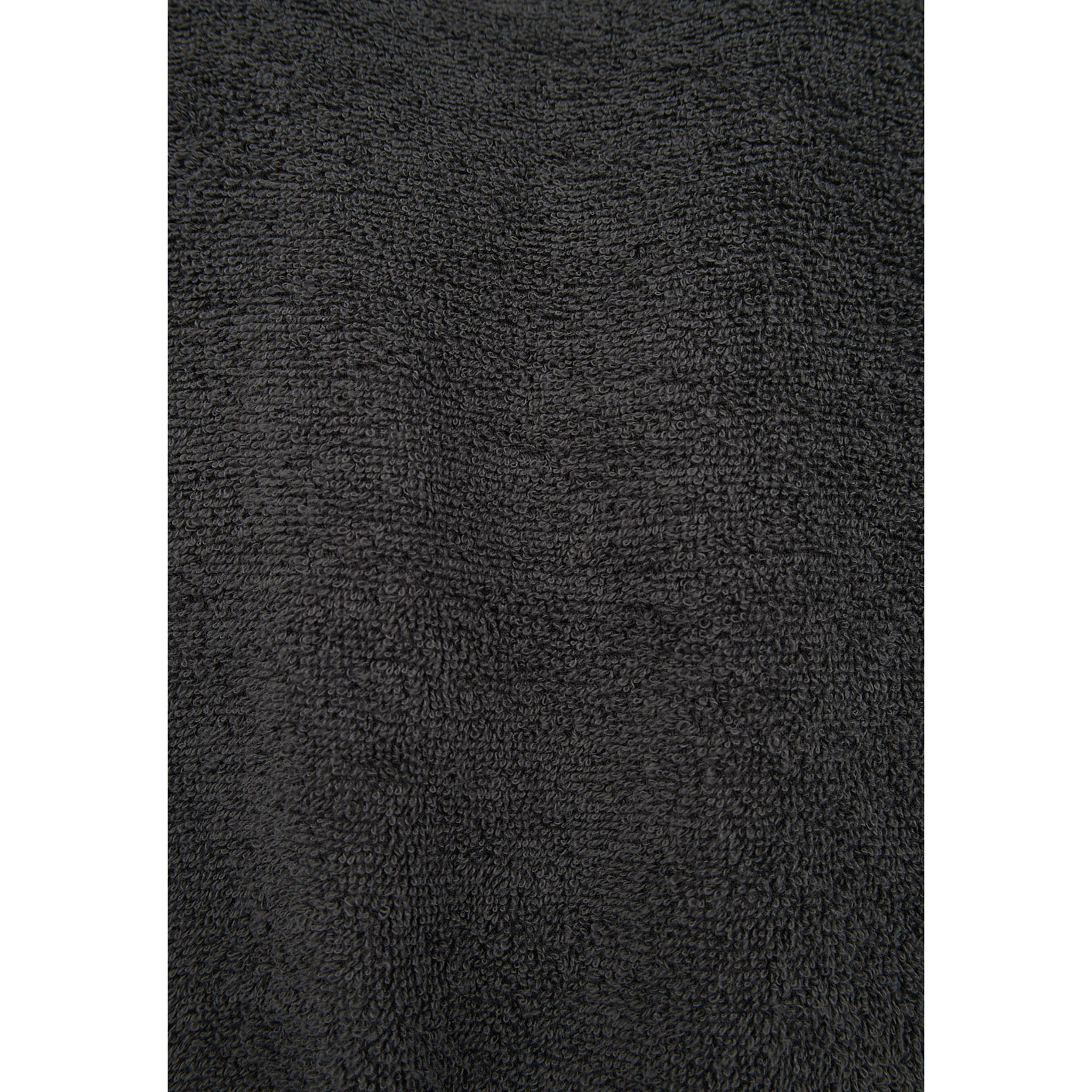 Accappatoio Grigio in Spugna con Logo Ricamato e Tasche