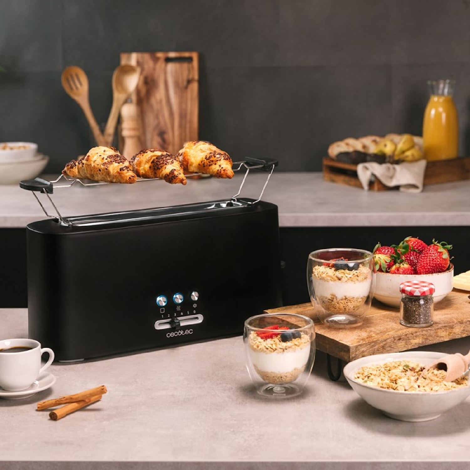 Cecotec Grille-pain vertical Toast&Taste 10000 Extra