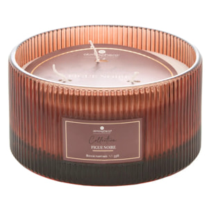 Bougie parfumée Albie 635g pot verre figue