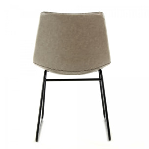 Lot de 2 chaises BILI Partiellement fabriqué à la main