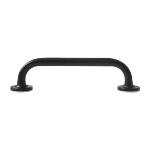 Barre de redressement ou d'appui Acier 30cm Noir mat MSV