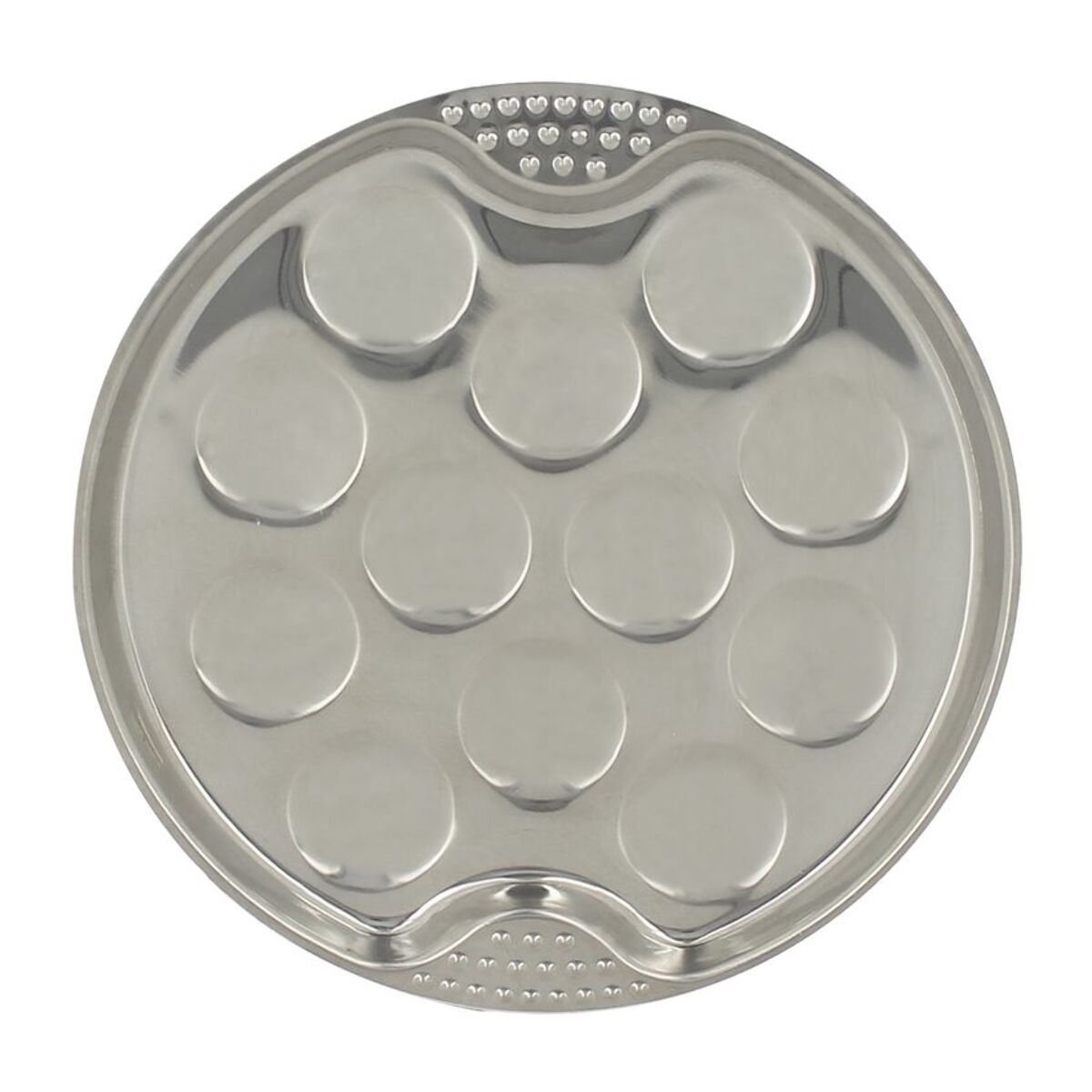 Service à escargot 18 pièces en inox ORIANE