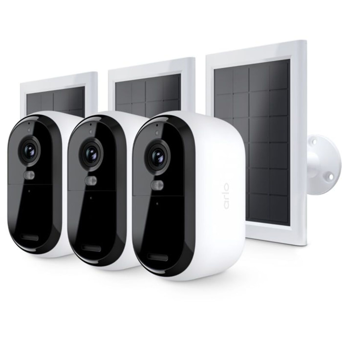 Caméra de surveillance ARLO 3 caméras ext Essential3 2K+ pan. sol