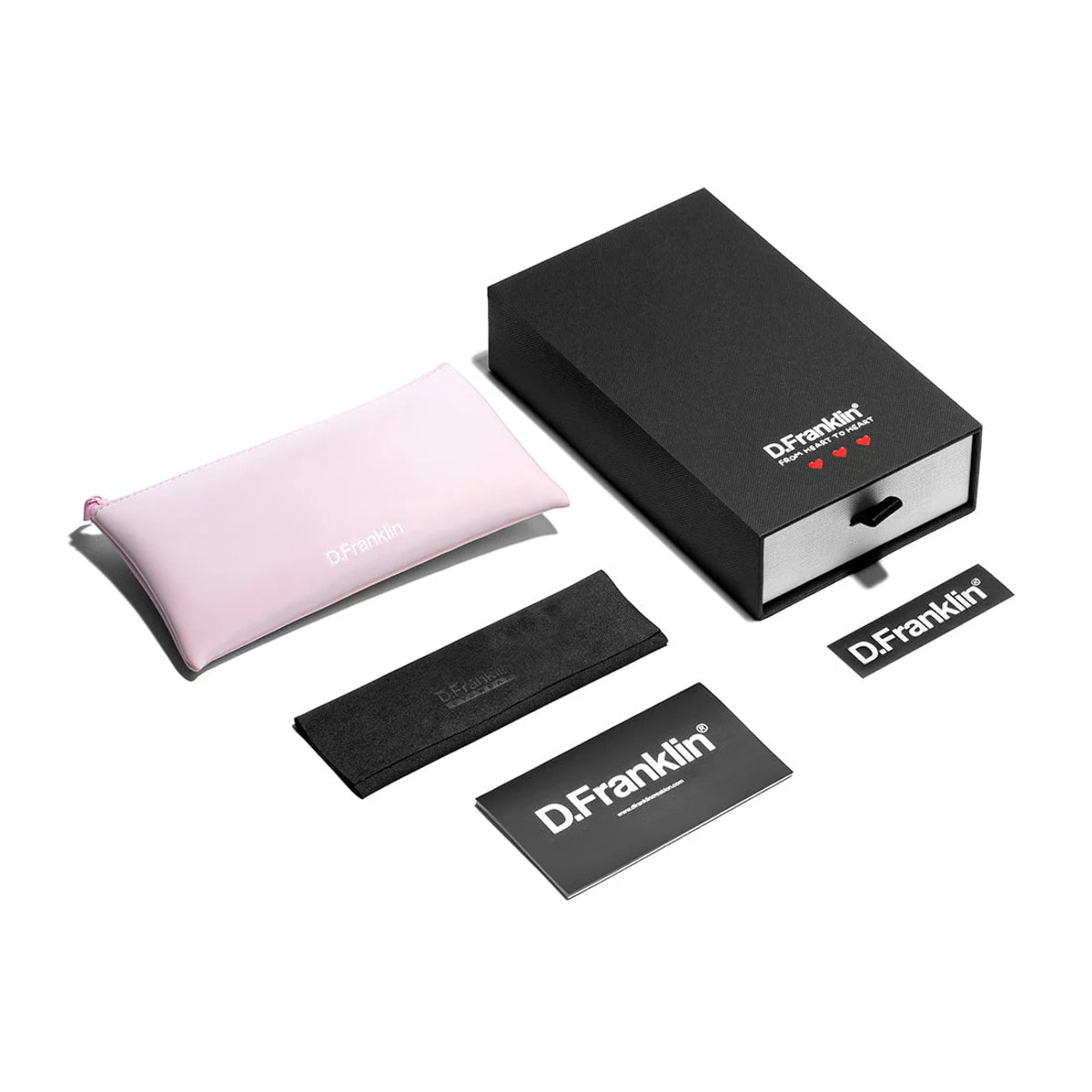 Gafas De Sol D. Franklin Love Heart Trans