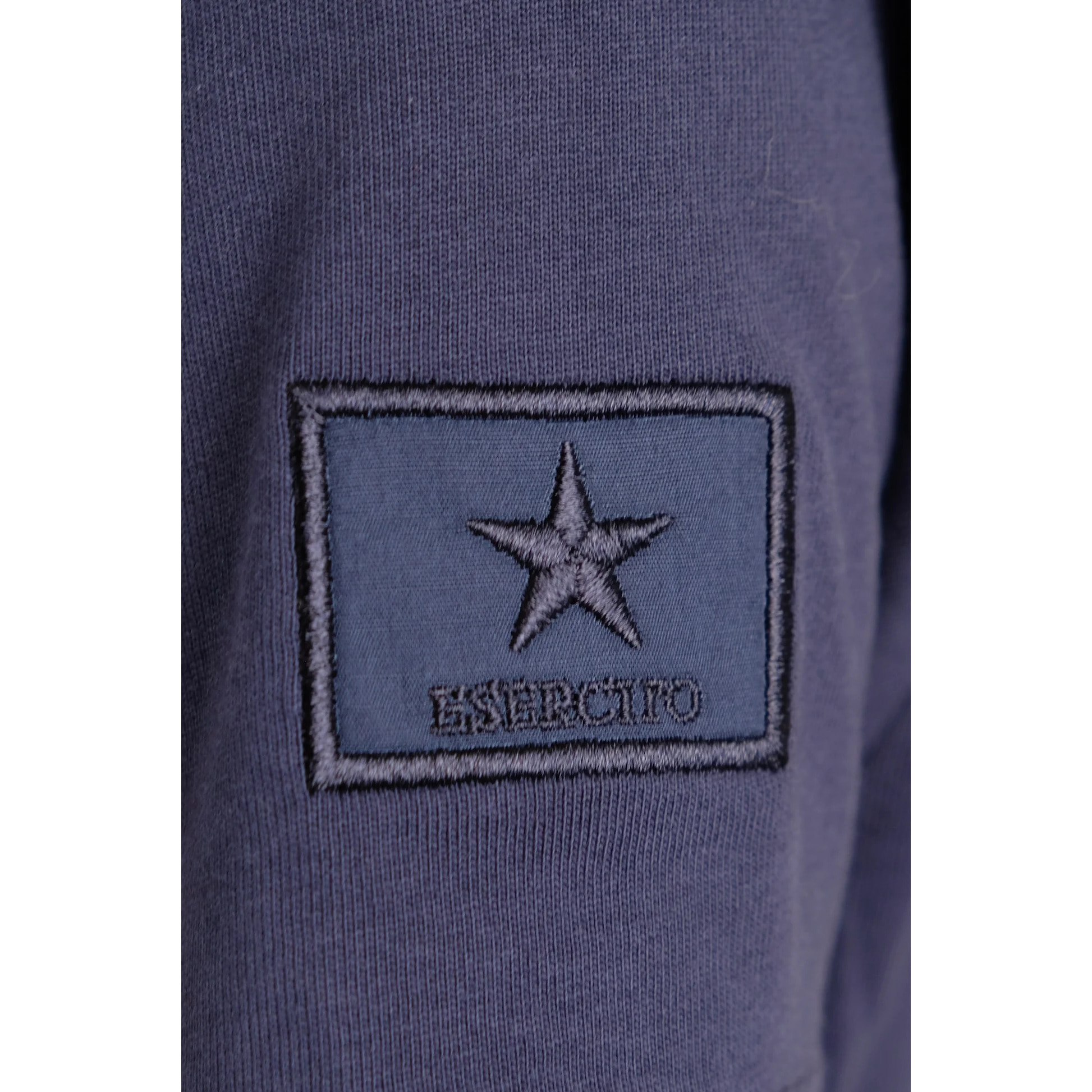 T-shirt Esercito blu in cotone uomo
