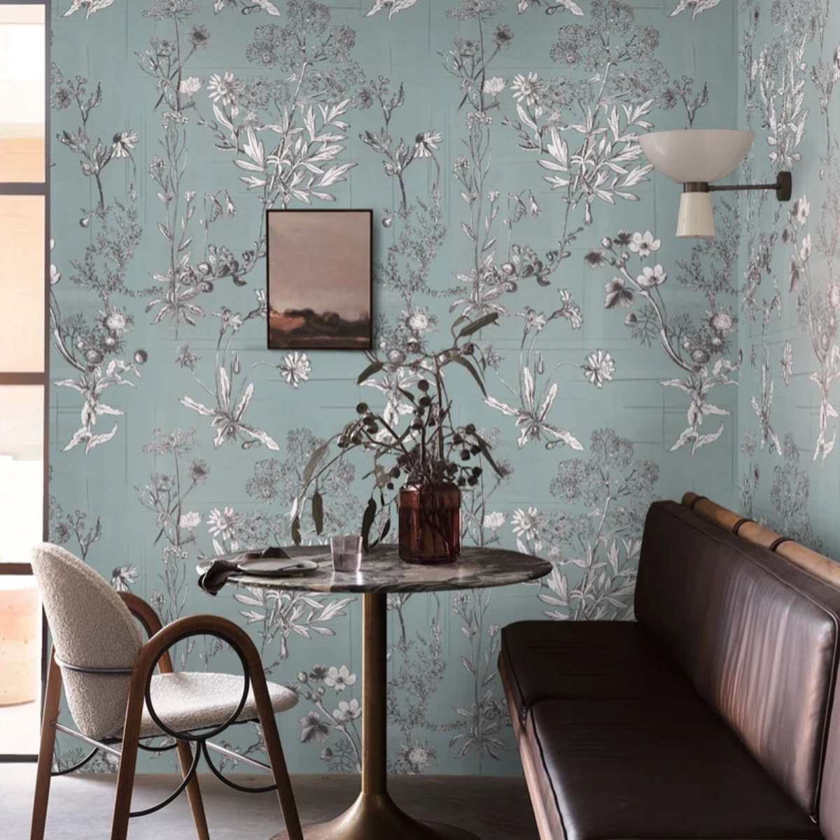 Carta da Parati Illustrazioni Floreali