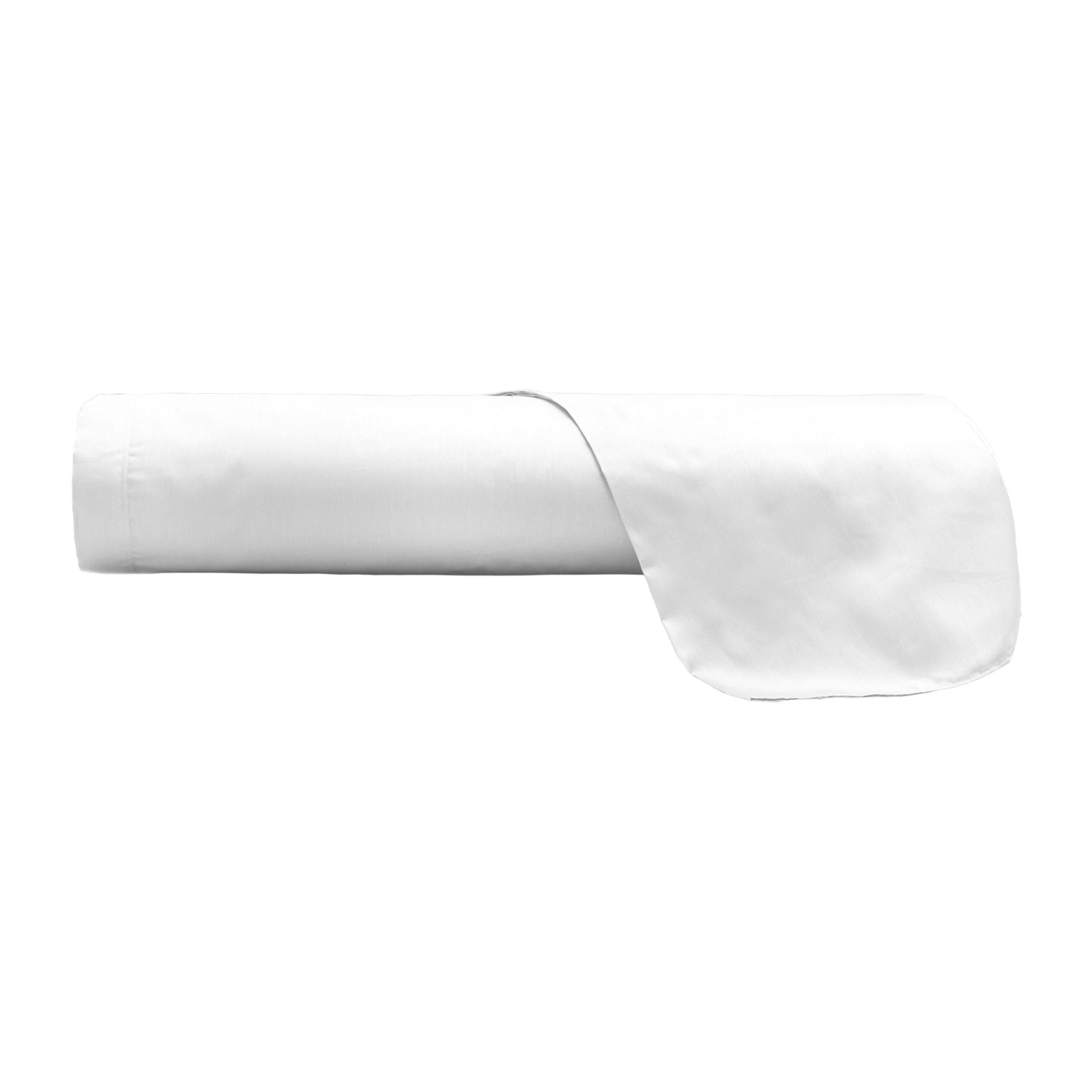 LENZUOLO SOPRA MAX COLOR, 100% Cotone, Tinta Unita, Made in Italy - BIANCO