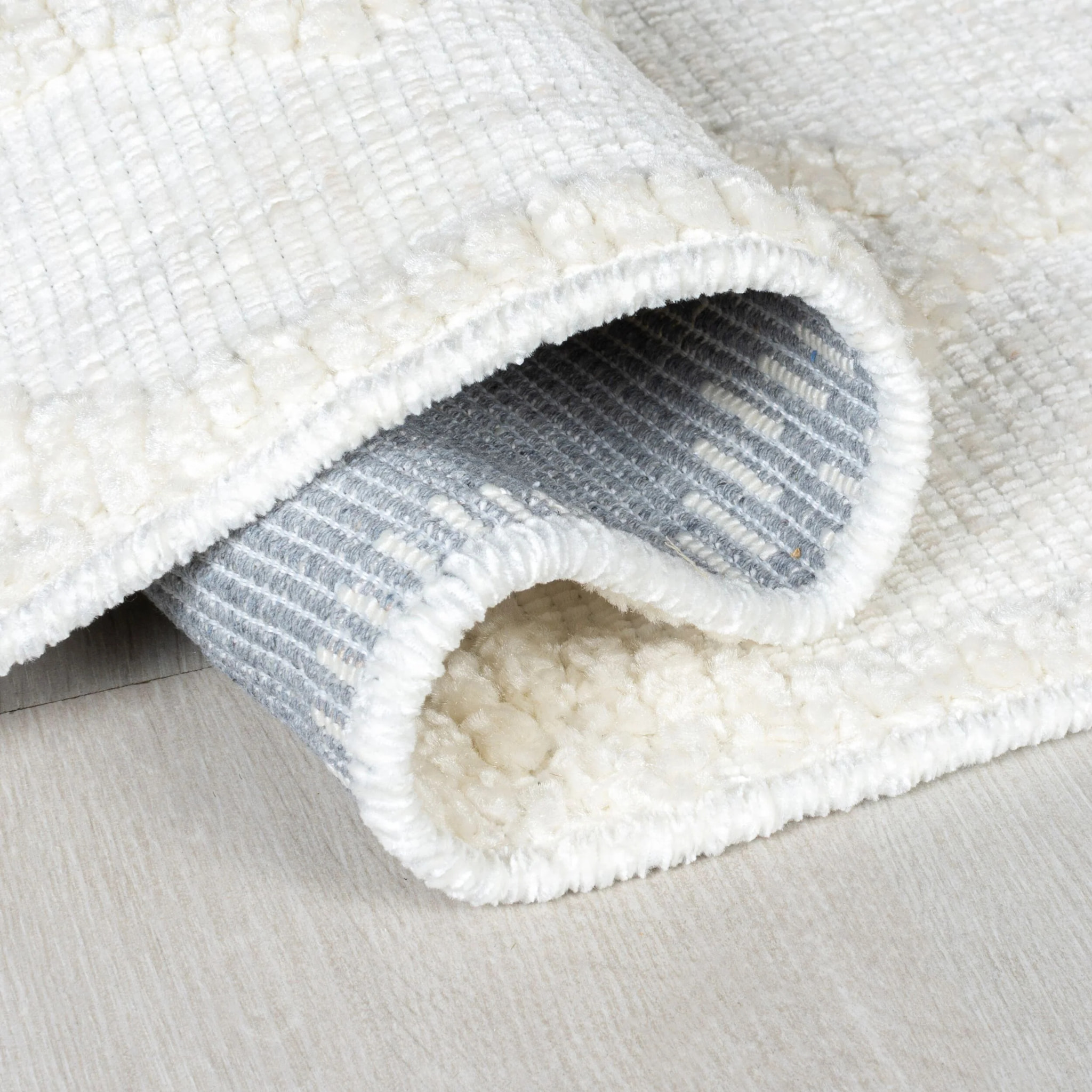 Tapis lavable SHYLA Ivoire