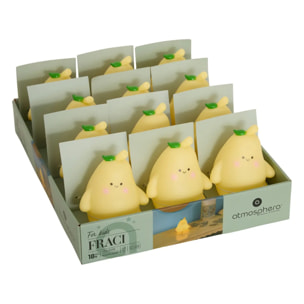 Veilleuse Poire Enfant Fraci Jaune 9,9x9,5x8,8 cm