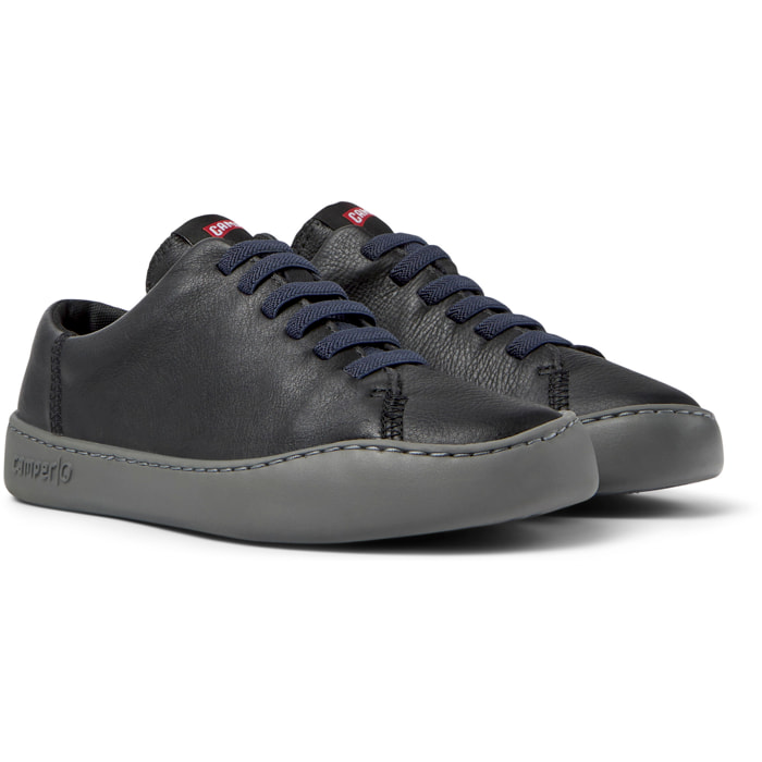 Sneakers - CAMPER Peu Touring - Nero - Pelle liscia