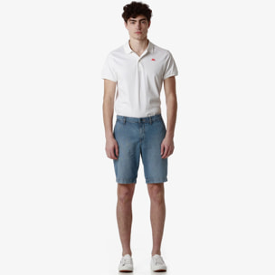 Kappa - Pantaloni Corti Uomo Blu - Chinge