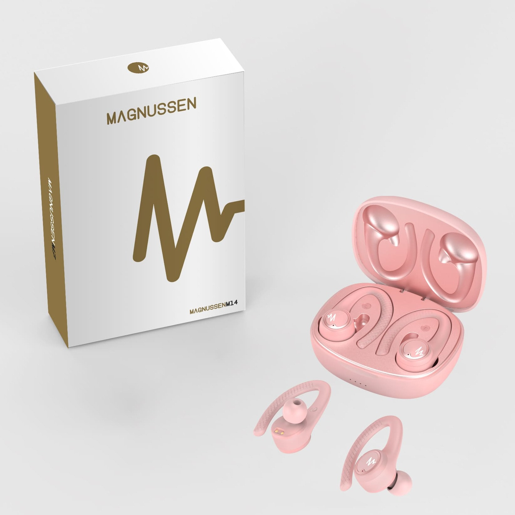 MAGNUSSEN M14 EARPHONES en color Rosa