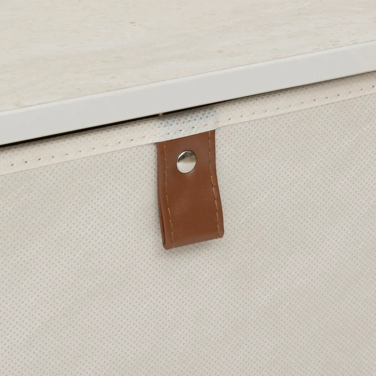 Dressing Tissa 4 patères 1 tiroir beige