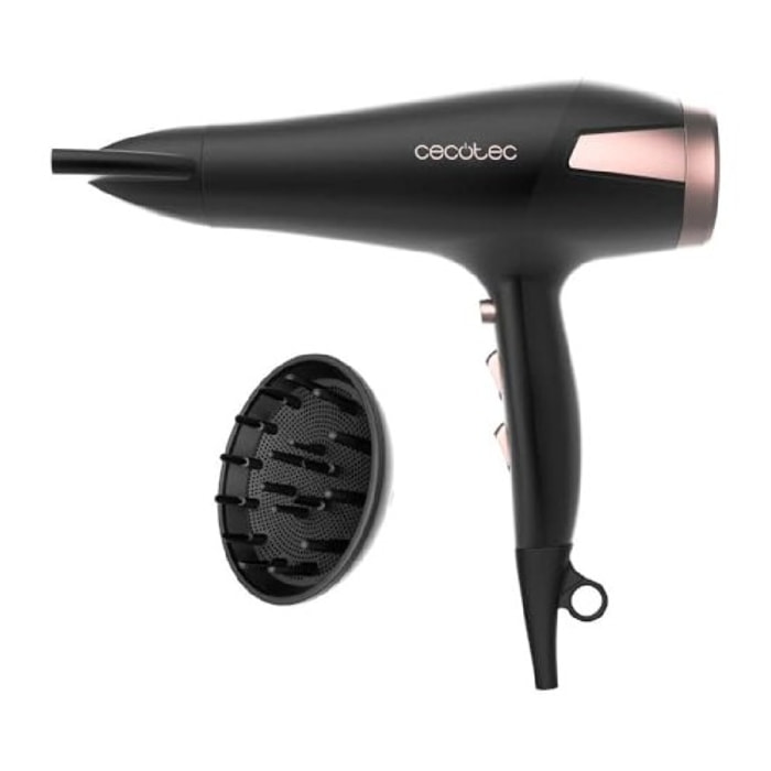 Cecotec Secador de Pelo Bamba IoniCare Elegance. 2400W con Motor AC Tecnología d