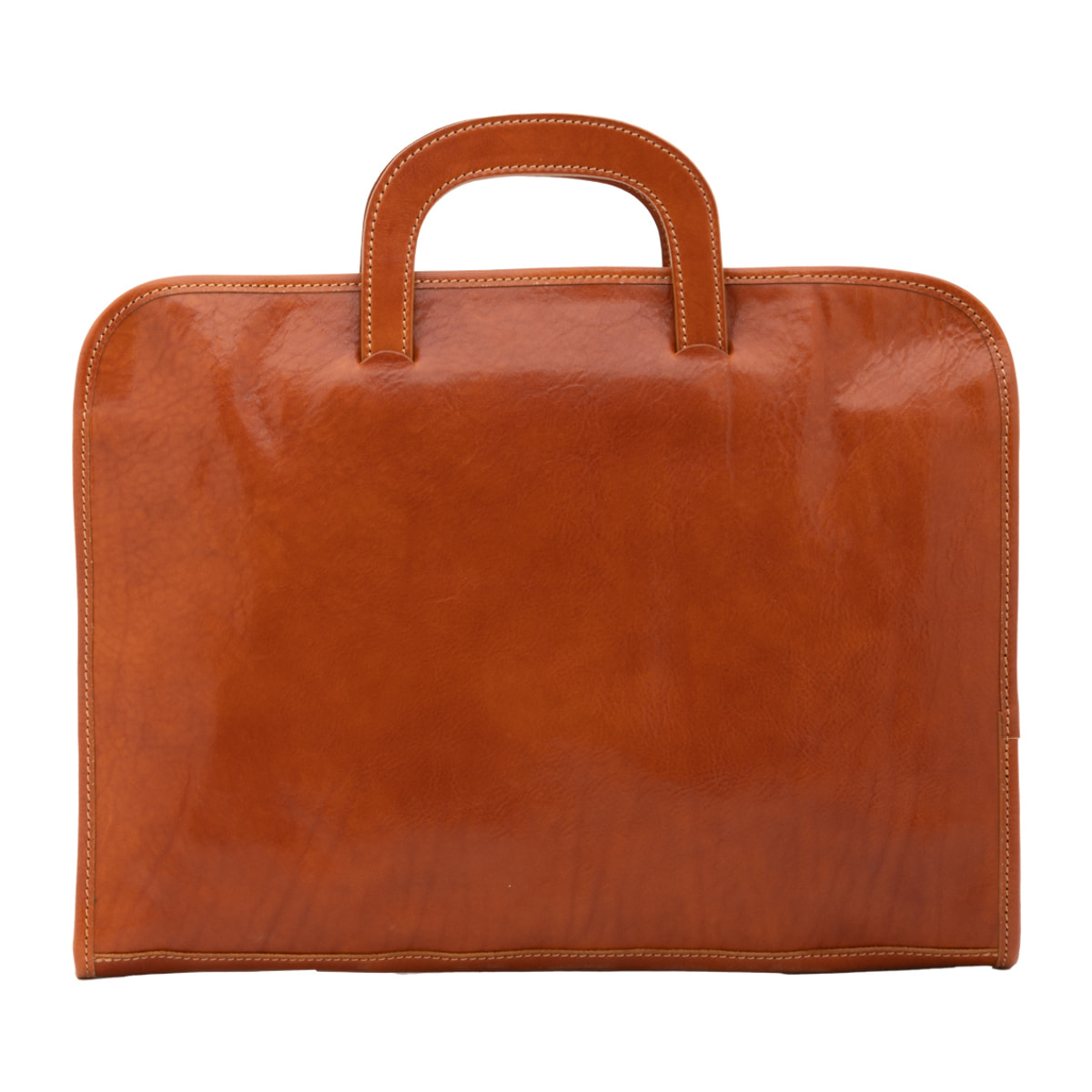 Borsa da lavoro  da uomo In Vera pelle Made in Italy 40x30x6 cm