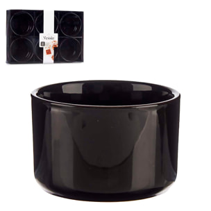SET 6 BOLS PORCELANA REDONDOS 350ML