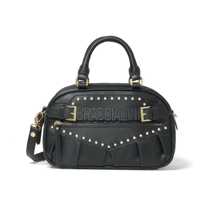 Borsa a mano  da donna Textile Polyurethane 29,5x18x14 cm