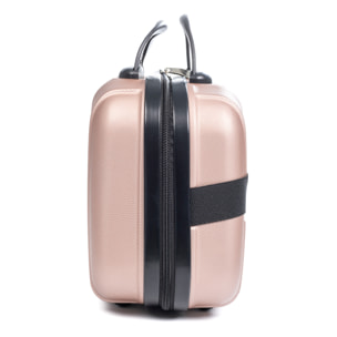 Beauty case rigido in ABS ultraleggero. Adattabile al carrello.