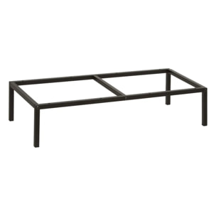 Pieds étagère métal 67x29cm "Mix N' Modul" noir