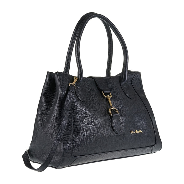 Borsa a mano da donna Made in Italy - Modello Althea Lux - 100% pelle - 34.5 x 22.0 x 17.0 cm