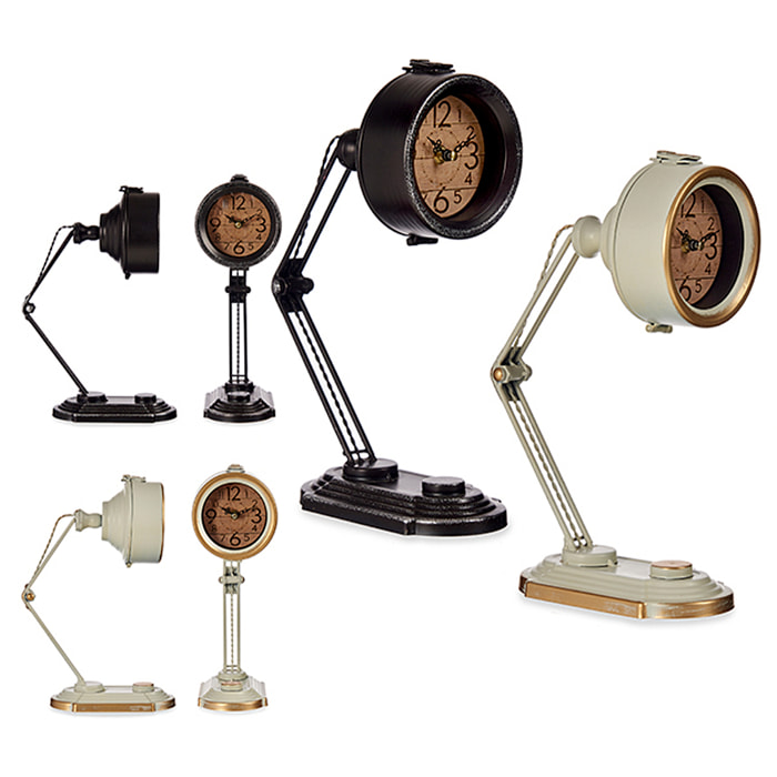 Orologio in metallo modello flexo. 2 colori casuali.