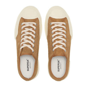 Superga - Uomo Donna Bianco - 2432 WORKS HAIRY SUEDE