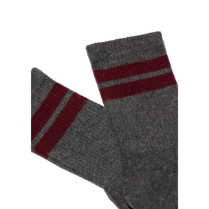 Calcetines Unisex Retro 2 Stripes Multicolor
