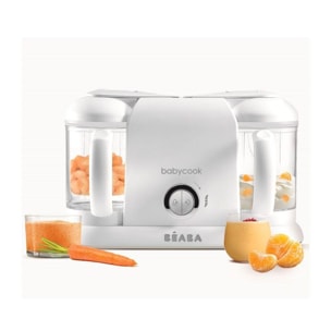 Mixeur Cuiseur Bébé BEABA Babycook duo white/silver
