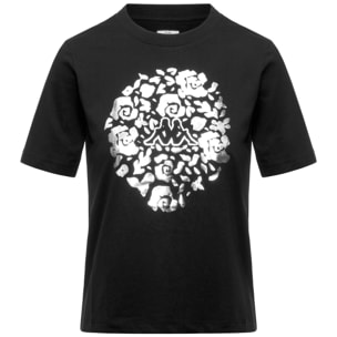 Kappa - T-Shirts & Top Donna Nero - Logo Ine