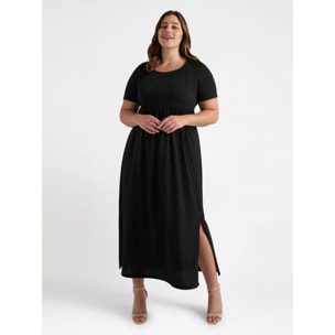 Fiorella Rubino - Vestido Imperio - BONITO - Negro