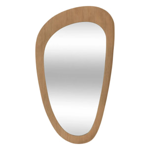 Miroir organique "Sophie" 70x40cm marron