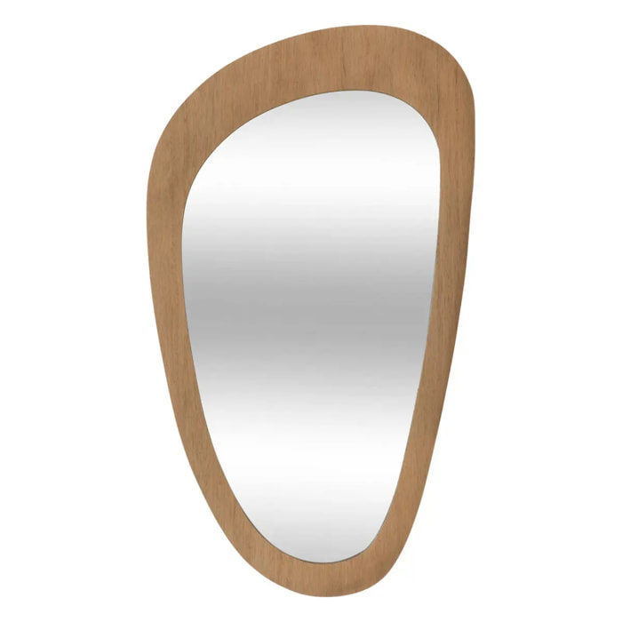 Miroir organique "Sophie" 70x40cm marron