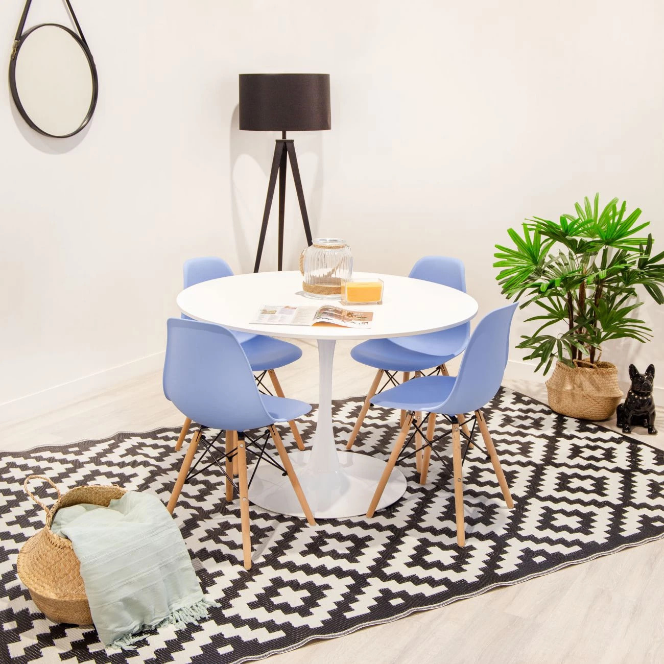 Mesa circular Gina Blanco