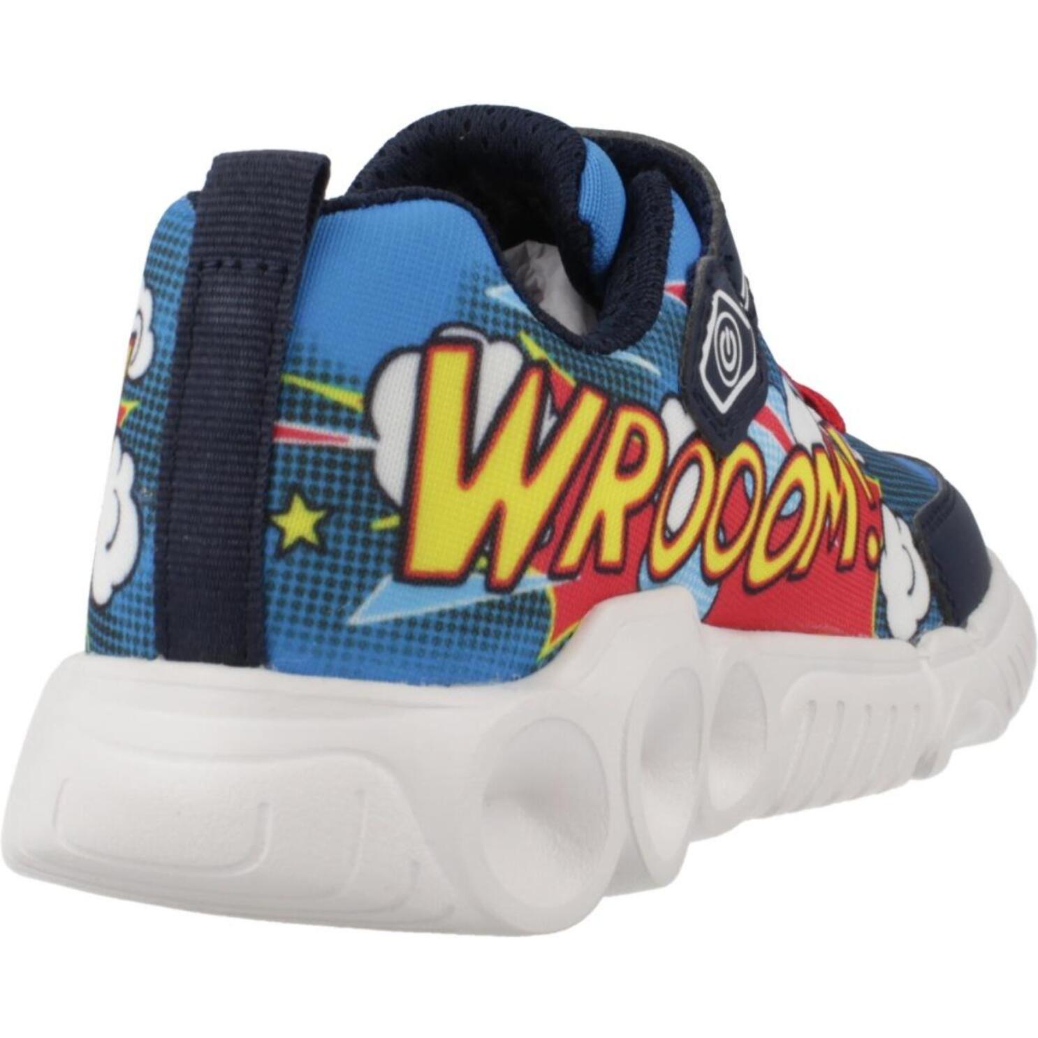 Zapatillas Niño de la marca GEOX  modelo J WROOM BOY AZUL