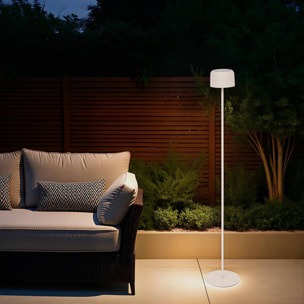 Lampadaire Bolty solaire argile H120cm