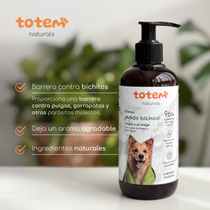 Champú Natural para Perros – Limpieza Suave y Profunda, Hidrata y Protege el Pelaje, Aroma Agradable, Ideal para Todo Tipo de Razas