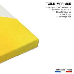 Tableau dessin mille oiseaux Toile imprimée