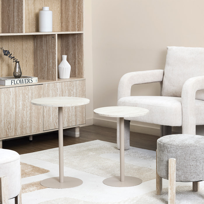 Table Gigogne X2 Rond Terra Nova