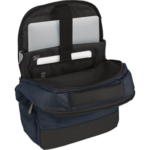 Mochila portatil 15,6"+tablet+usb safta safta business "dark blue"