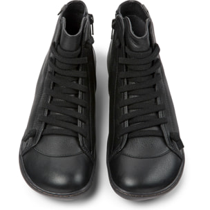 Botines - CAMPER Peu Cami - Negro - Cuero liso