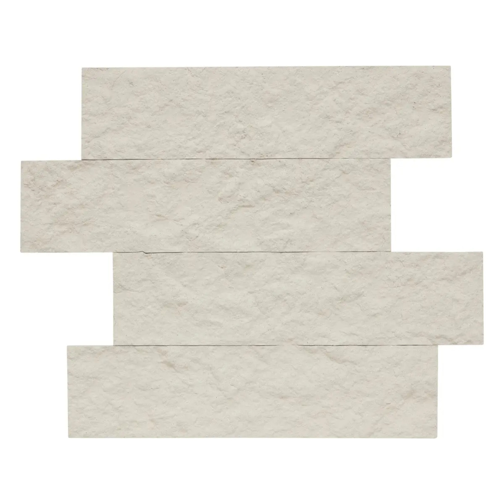 Stickers muraux effet pierre Cary beige 30x38cm