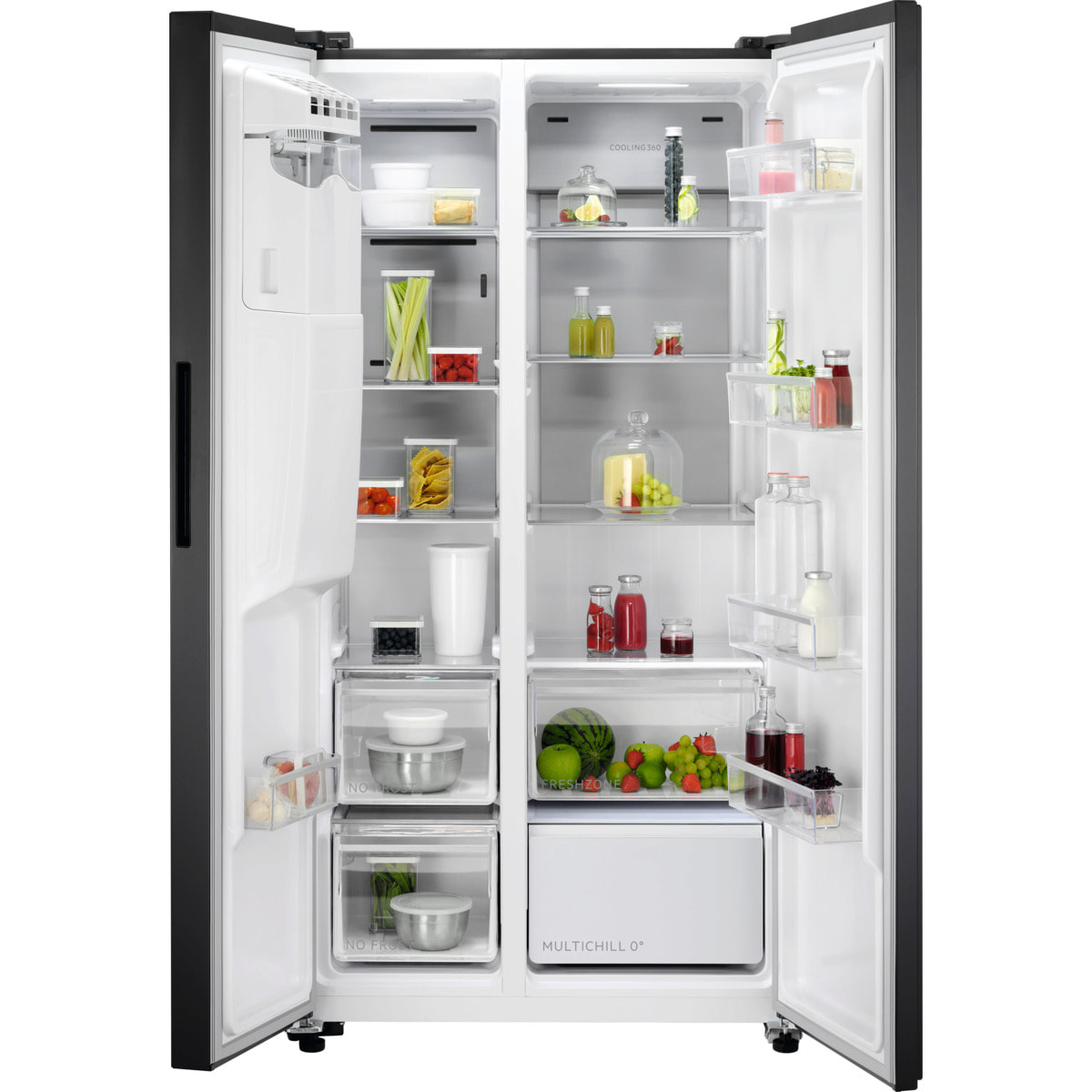 AEG Frigorífico americano de libre instalación Serie 9000 Negro de 177 cm ORX9V351DB