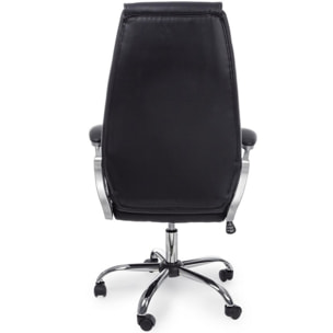 POLTRONA UFFICIO CAMBERRA NERO