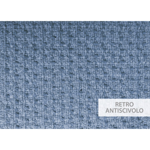 Tappeto Bagno Doccia Antiscivolo Super Assorbente Modello Osaka Azzurro