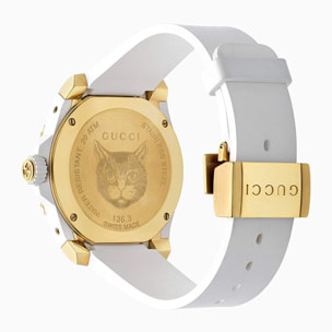 Reloj Gucci YA136322 Hombre Analogico Cuarzo con Correa de Caucho
