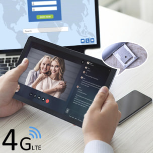 Tablet Wi-Fi 4G. Sistema operativo Android 11. Schermo da 10,1'' 1280x800px. SC9863A, ARM Cortex™-A55 Octa-Core, 1,6 Ghz, 2 GB di RAM + 32 GB. Doppia fotocamera.